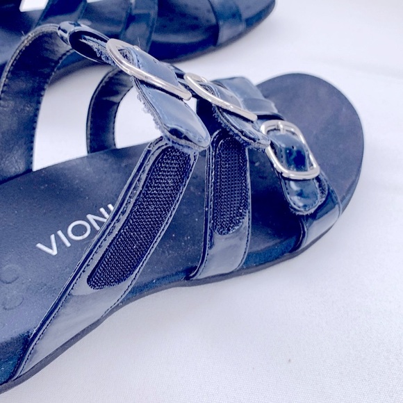 Vionic Patent Leather Slides - Picture 4 of 6